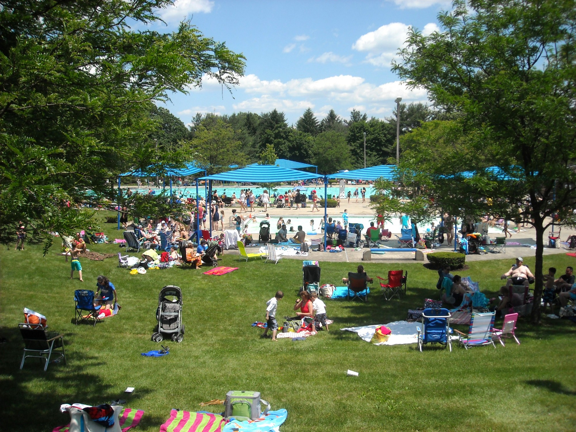Germonds Pool Concrete Deck