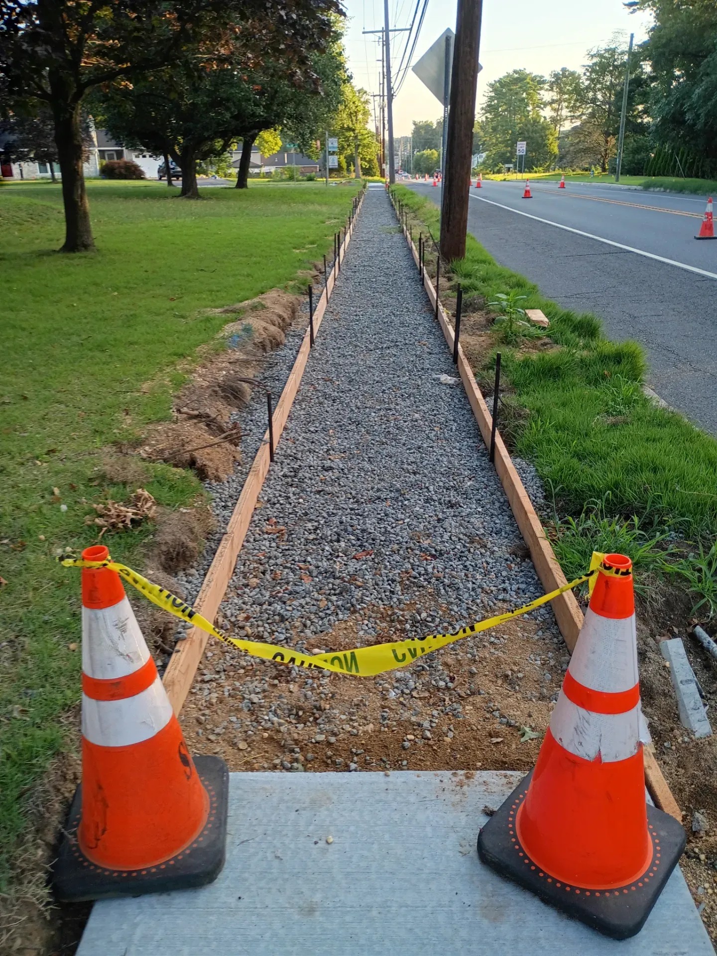 pervious concrete glassboro nj installation