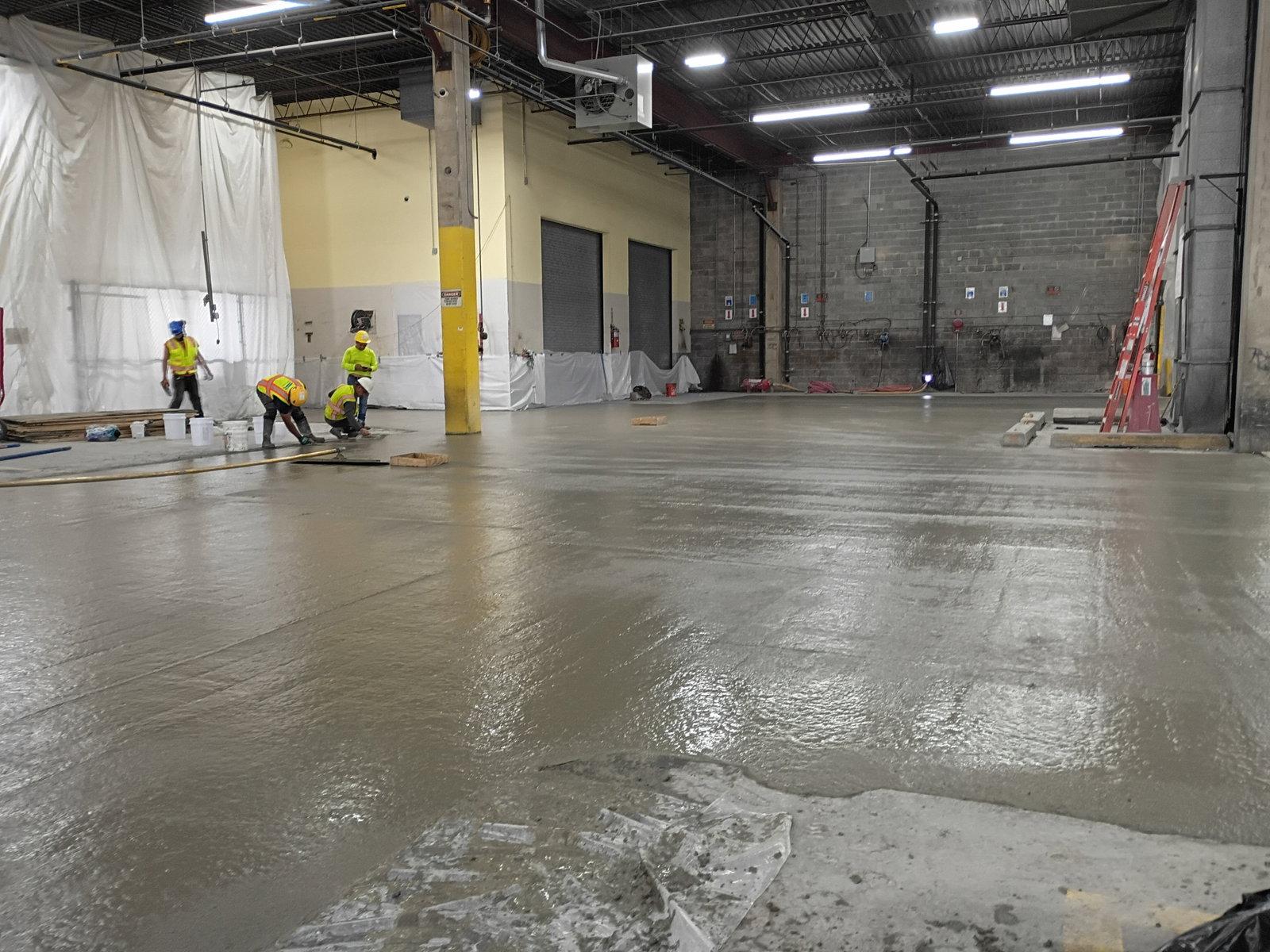 commercial concrete contractor queens ny base prep