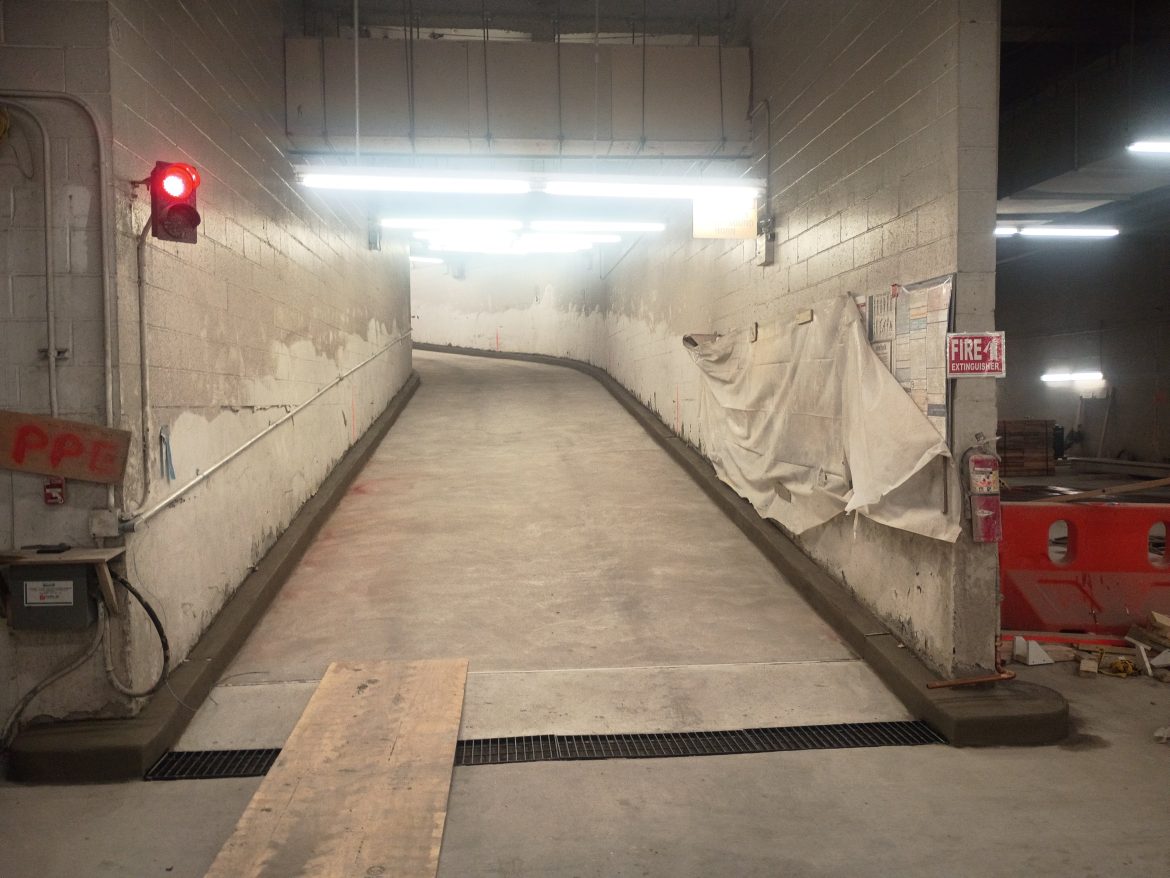 High-Strength Concrete Topping Slabs at 199 Water St