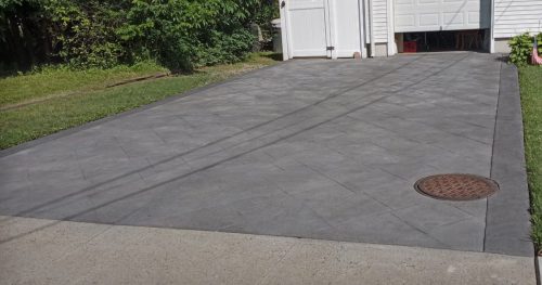 Azzi driveway Stain and seal