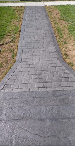 Azzi front walkway and steps 2