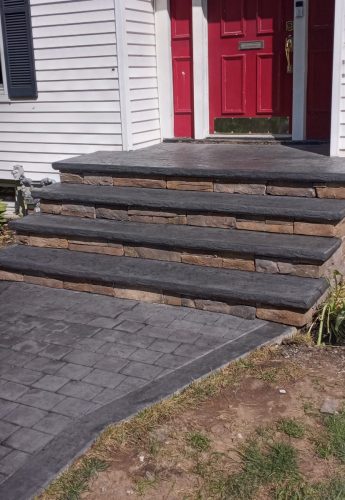 Azzi front walkway and steps 3