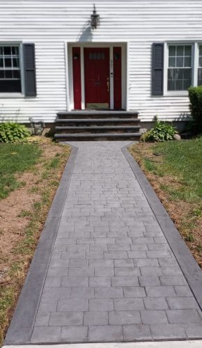 Azzi front walkway and steps