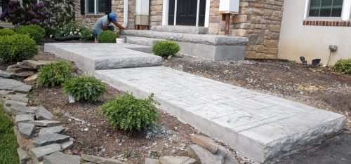Front walkway steps and porch 2 (2)