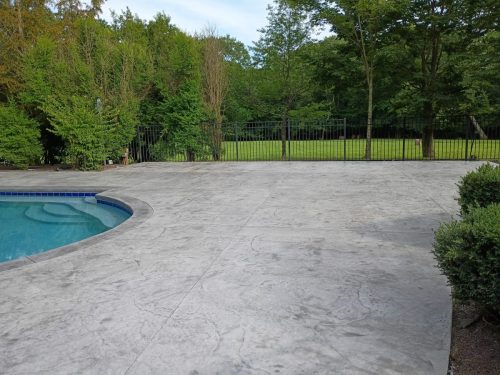 custom slate pool deck siegal