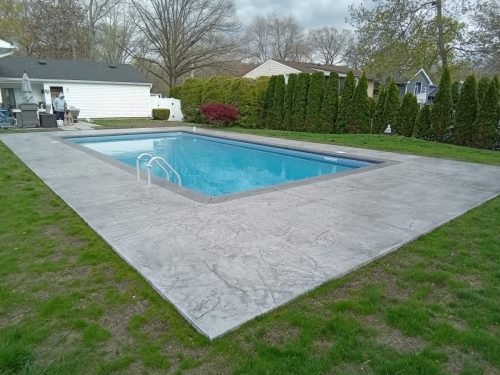 custom slate pool