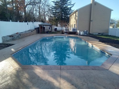 pool deck cappuccino